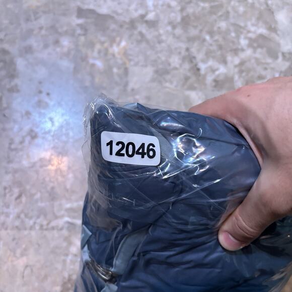 LL Bean Jacket Womens Large Mountain Classic Puffer Coat Colorblock 520670 - Picture 10 of 10